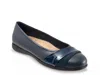 Trotters Danni Flat In Blue