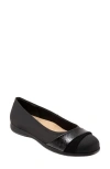 Trotters Danni Flat In Black