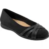Trotters Daphne Flat In Black