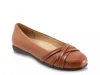 Trotters Daphne Flat In Brown