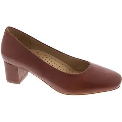 Trotters Darla Womens Leather Dressy Pumps In Multi