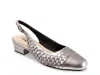 Trotters Dea Pump In Silver