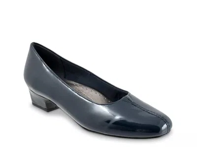 Trotters Doris Pump In Blue