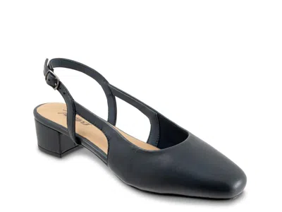 Trotters Dottie Slingback Pump In Blue