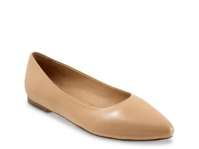 Trotters Ds Estee Pt Flat In Animal Print