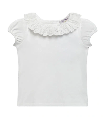Trotters Kids' Elsie Willow T-shirt (2-5 Years) In White