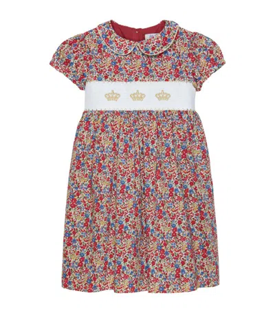 Trotters Kids' Emma Floral-print Cotton Dress 2-11 Y In Emma And Georgina
