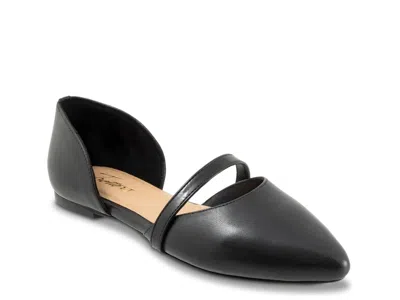 Trotters Emory Flat In Black