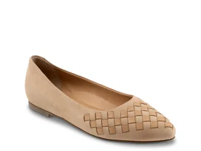 Trotters Estee Flat In Nude