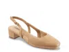 Trotters Extra Wide Width Dottie Pump In Nude