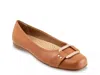 Trotters Extra Wide Width Sizzle Flat In Brown
