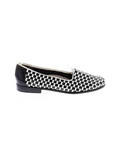 Pre-owned Trotters Flats In Black