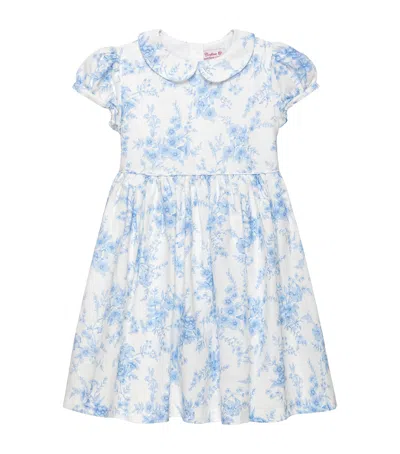 Trotters Kids' Floral Kate Dress In Blue