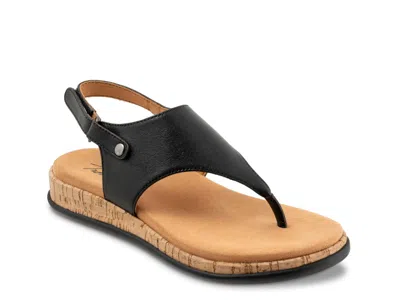 Trotters Garret Sandal In Black