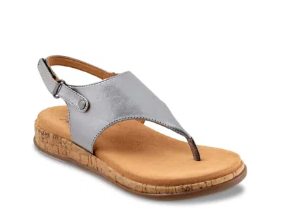 Trotters Garret Sandal In Gray
