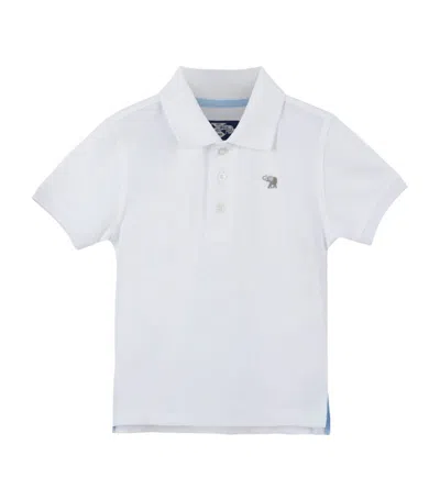 Trotters Kids' Harry Polo Shirt (2-5 Years) In White