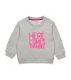 Trotters Here Comes Trouble Sweatshirt In Pink