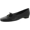 Trotters Honesty Womens Slip On Flat Ballet Flats In Black