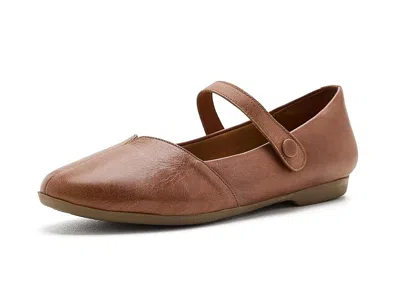 Trotters Irene Women's Dress Flat Shoes Luggage: 8 N (aa) In Brown