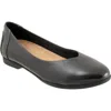 Trotters Iris Flat In Black
