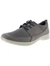 Trotters Jesse Womens Leather Lace Up Casual Shoes In Grey