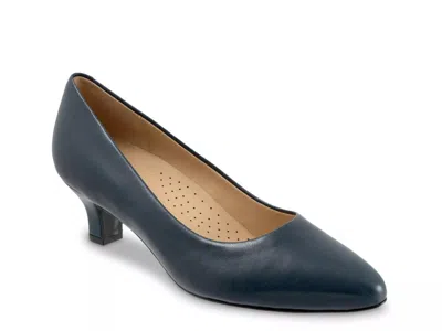 Trotters Kate Pump In Blue