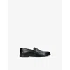 Trotters Leather Hugo Loafers In Animal Print