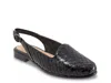 Trotters Lea Slingback Flat In Blue
