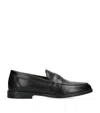 Trotters Leather Hugo Loafers In Animal Print