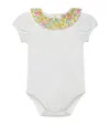 Trotters Liberty Print Betsy Bodysuit In Yellow