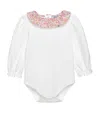 Trotters Liberty Print Claire Aude Willow Bodysuit In White