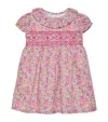 Trotters Cotton Liberty Print Dress In Pink