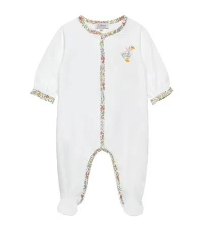 Trotters Kids' Lilibet Duck All-in-one In White