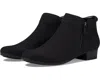 Trotters Major T1762-101 Boot Women's Us 10.5 Black Leather Ankle Bootie Zpo2486