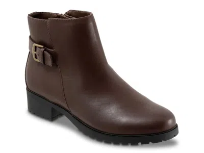 Trotters Marigold Bootie In Brown