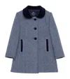 Trotters Matilda Swing Coat In Navy