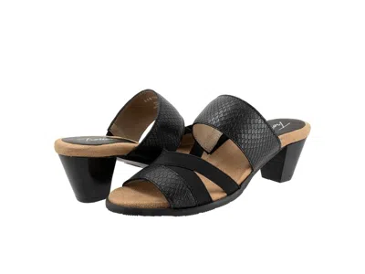Trotters Maxine Women's Shoes Black Snk: 7 M (b), Leather
