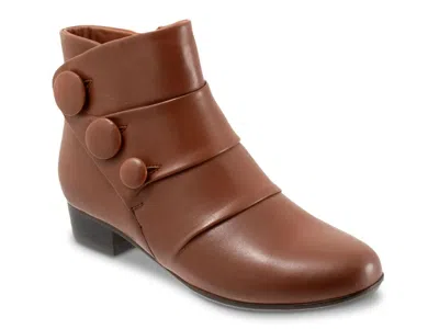 Trotters Mila Bootie In Brown