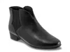 Trotters Monroe Side Zip Ankle Bootie In Black