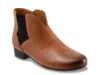 Trotters Monroe Side Zip Ankle Bootie In Brown