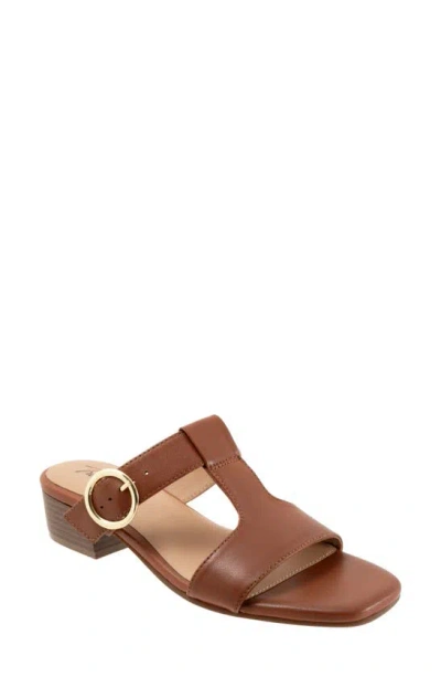 Trotters Nanna Slide Sandal In Luggage