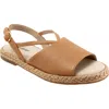 Trotters Pepper Slingback Espadrille Sandal In Tan