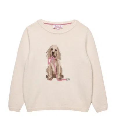 Trotters Kids' Puppy Sweater In Black