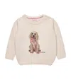 Trotters Puppy Sweater In White