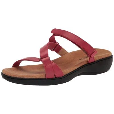 Trotters Raja Red Leather T2108-600 Women's In Multi
