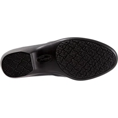 Trotters Emotion Navy Leather T2056-400 Women's In Blue