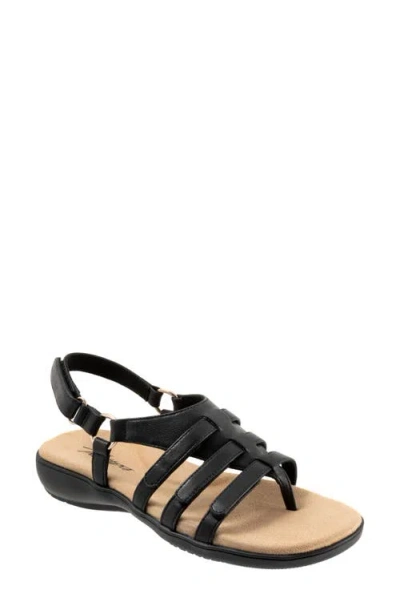 Trotters Ria Slingback Sandal In Black