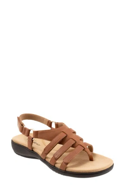 Trotters Ria Slingback Sandal In Luggage