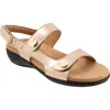 Trotters River Slingback Sandal In Brown