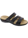 Trotters Rose Tool Slide Sandal In Black